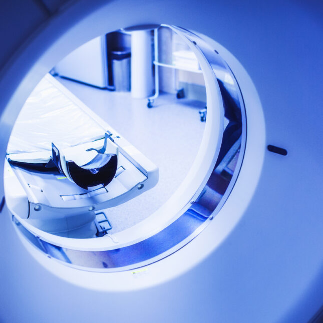 Stock photo of a CT scan machine in a hospital – opinion coverage from STAT